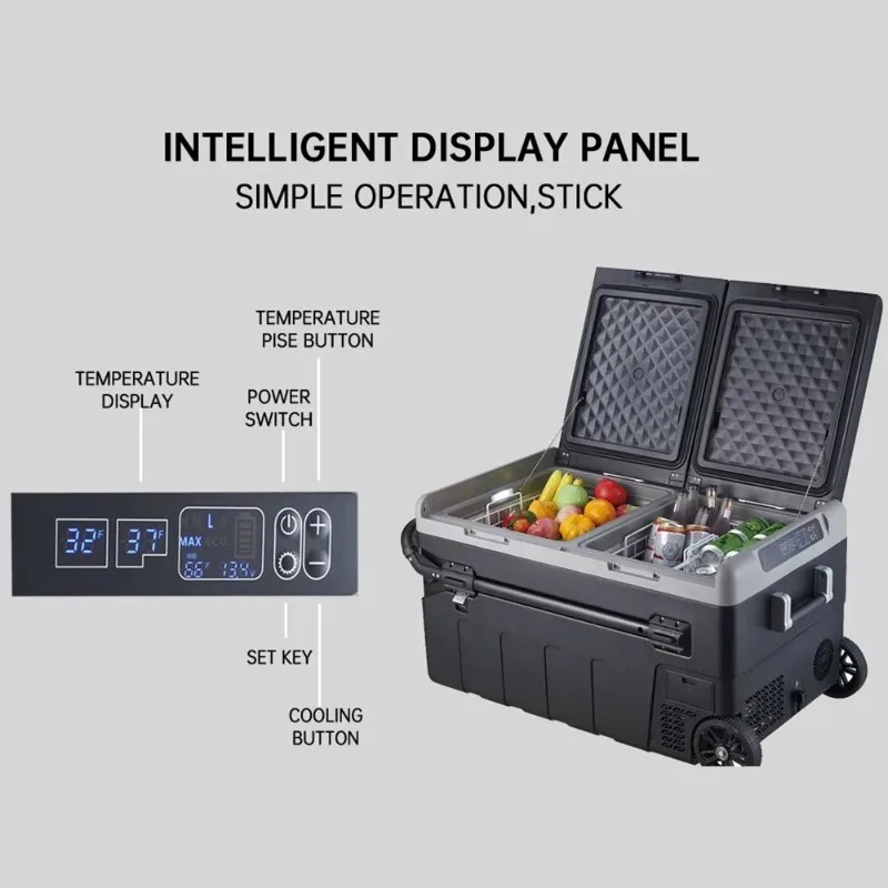 75/95L Overlanding Solar Mini  - đánh giá và giá Outdoor Camping Fridge