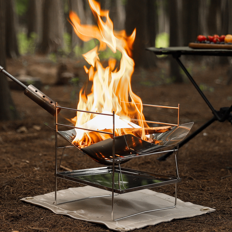 Wood Burning Camping Stove Por - đánh giá và giá Outdoor Camping Fire Pit