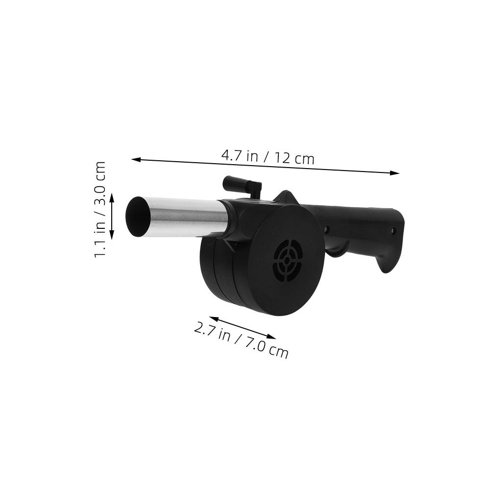 Manual Blower Black Hand Crank - đánh giá và giá Outdoor Camping Fire Pit